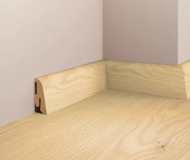 tilo Echtholz-Sockelleiste Esche Natur geschliffen versiegelt 0