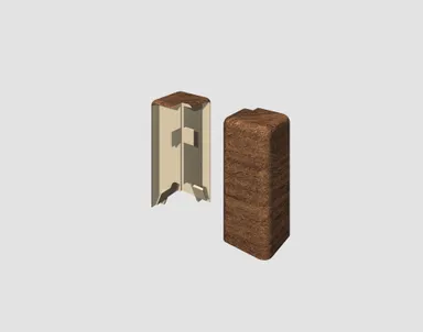 EGGER Außenecke Cubical Nußbaum braun 6 cm 0