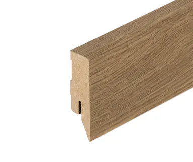 HORI MDF-Kern Sockelleiste Grundierfolie Topline Eiche Baxter Bark 1