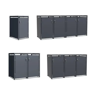 HORI Mülltonnenbox Cleanman 4 Steel 0