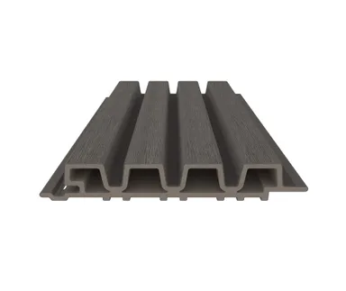 NewTechWood WPC Fassadenprofil Castellatio PRO35 33 x 215 mm Silver Grey 0