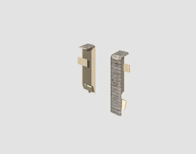 EGGER Zwischenstück Cubical Eiche silber 6 cm 0