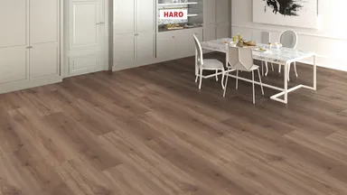 Haro Disano Saphir PVC freier Designboden Eiche Provence geräuchert authentic Landhausdiele 2