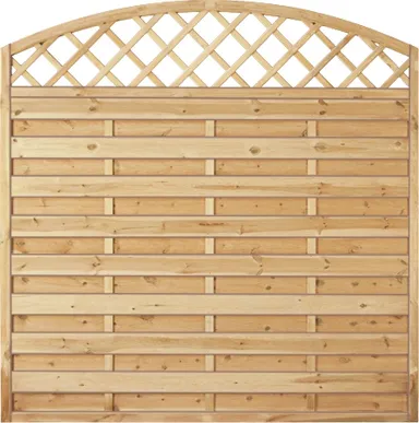 TETZNER & JENTZSCH Sichtschutzzaun Maxi-Bogen-Serie Rankgitterzaun grün 0