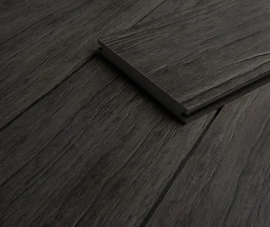 HORI Terrassendielen WPC Barbados Massiv anthrazit 19 x 140 mm 0