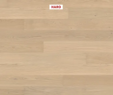 HARO Parkett 4000 Eiche lichtweiß strukturiert Exclusiv Landhausdiele 0