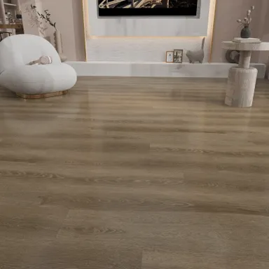 HORI Klebe-Vinylboden massiv Twilight Eiche Holzstruktur Landhausdiele 0