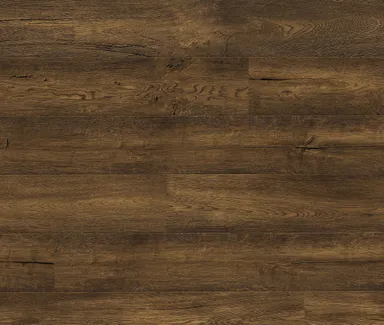 DOMIZIL PVC freier Klick-Designboden Aqua Eiche schlammbraun Landhausdiele 0