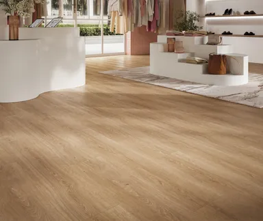 PARADOR Klick-Vinylboden SPC Classic 2070 Eiche Studioline natur Gebürstete Struktur Landhausdiele 0