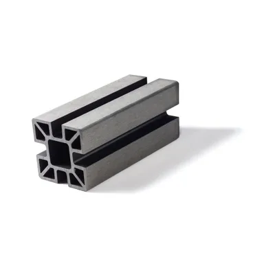 HORI WPC Sichtschutzzaun Stecksystem Eckpfosten 185 cm 0