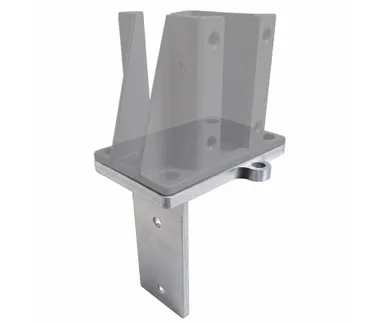 HORI Design WPC Sichtschutzzaun Stecksystem Konsolenadapter für L-Stein 0