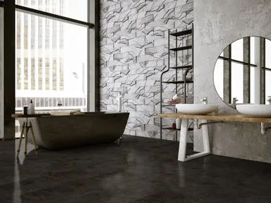 Gerflor Klick-Vinylboden Virtuo 30 Rigid Acoustic Tavla Dark Fliese 7