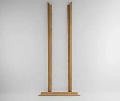 HORI Zierbekleidung Satz CPL Wildeiche mit verlängerter Feder Designkante 2