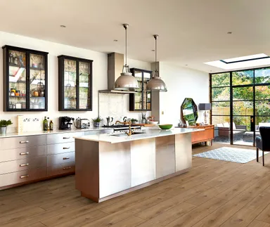 KRONOTEX Laminat Exquisit D4166 Prestige Eiche Natur Landhausdiele 4