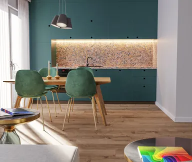 HORI Klick-Hartvinylboden Rigid SPC Eiche Zumsteinspitze strukturiert Landhausdiele 0