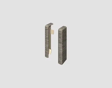 EGGER Endstück Cubical Eiche grau 6 cm 0