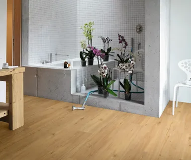 PARADOR Klick-Vinylboden SPC Basic 5.3 Eiche Natur gebürstete Struktur Landhausdiele 0