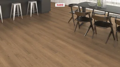 HARO Laminat Tritty 200 Aqua Eiche Flavia geräuchert authentic Landhausdiele 2