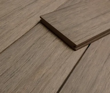 HORI Terrassendielen WPC Barbados Massiv braun 19 x 140 mm 0