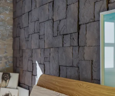 HORI Wandverkleidung Betonsteinverblender Mediteran hell Grau 5