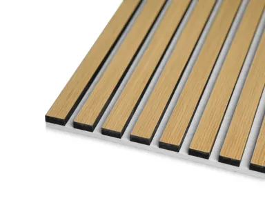 HORI Dekor Akustikpaneel Nature oiled Oak auf Filz Beige 2