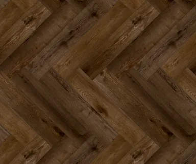 HORI Klick-Hartvinylboden Fischgrät Eiche Chamboard synchron Holzstruktur 0