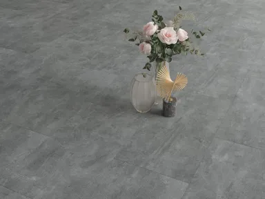 HORI Klick-Hartvinylboden Rigid SPC XXL Fliesenformat Pelle di Elefante Steinstruktur 5