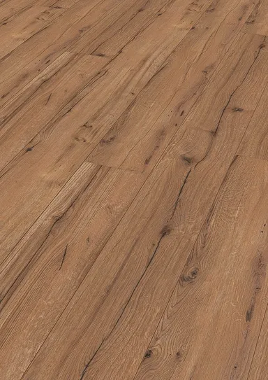 MEISTER Laminat LL 150 Eiche rustikal cognac 06256 Landhausdiele 1