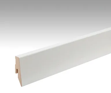 MEISTER MDF-Kern Sockelleiste Eiche weiß deckend 1079 0