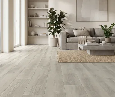 HORI Klick-Hartvinylboden Classic Rigid SPC Eiche Misty Oak Landhausdiele synchron Holzstruktur schmal 0