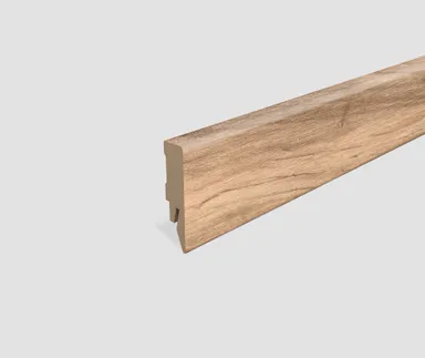 EGGER MDF-Kern Sockelleiste L663 passend zu Fußboden Perganti Nussbaum braun 0