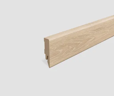 EGGER MDF-Kern Sockelleiste L737 passend zu Fußboden Newport Eiche hellgrau 0