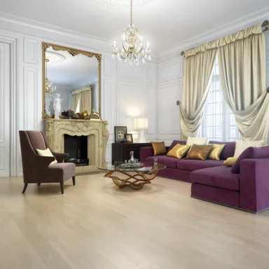 HORI Parkett 300 Eiche Family weiß gebürstet Landhausdiele matt versiegelt 2