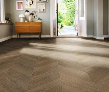 HARO Laminat Tritty 200 Aqua Eiche geräuchert authentic Fischgräte 1