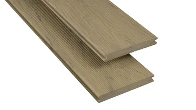 Kovalex Terrassendielen Komplettset WPC massiv strukturiert samtesche 20 x 145 mm 0