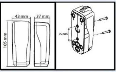 Lichtschranke BFT DESME A15 0