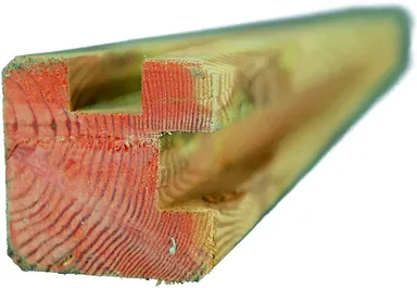 TETZNER & JENTZSCH Eckpfosten Riad-System, Douglasie 0