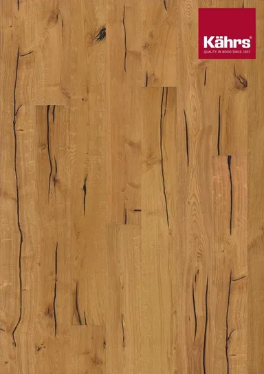 Kährs Parkett Smaland Eiche Finnveden Altholzdesign Landhausdiele natur-geölt 1