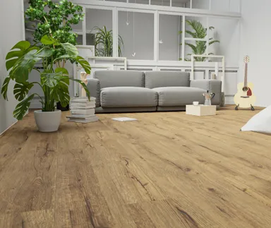 HORI Klick-Hartvinylboden Rigid SPC Eiche Baxter Bark Landhausdiele synchron Holzstruktur 9