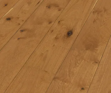 MEISTER Lindura Holzboden HD 400 Eiche authentic kastanienbraun 8911 gebürstet Landhausdiele 5G Dry® 0