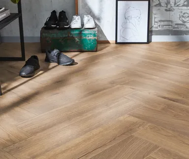 KRONOTEX Laminat Herringbone D4764 Treviso Oak Fischgräte 4