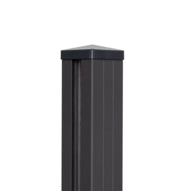 GroJa WPC Sichtschutzzaun Torpfosten zum einbetonieren 240 cm 0