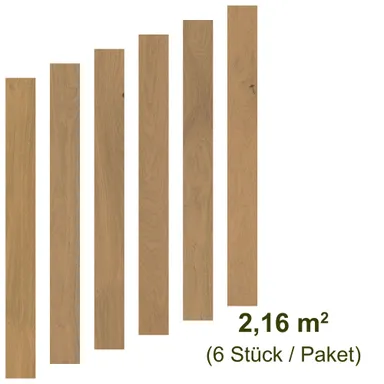 HWZ Klick-Furnierparkettboden PVC-frei, Ökobesserboden Susify, Landhausdiele Eiche Mist 8