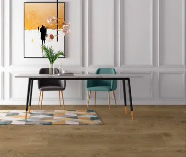 HORI Klick-Hartvinylboden Rigid SPC Eiche James Monroe braun gekälkt Landhausdiele Holzstruktur 0