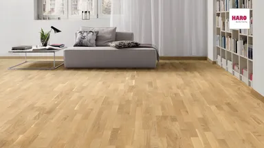 HARO Parkett 2500 Eiche Favorit Schiffsboden 2. Wahl 3