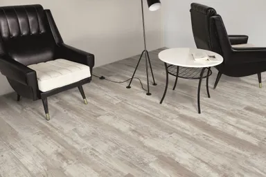 DOMIZIL PVC freier Klick-Designboden Eiche weiss used look Landhausdiele 4