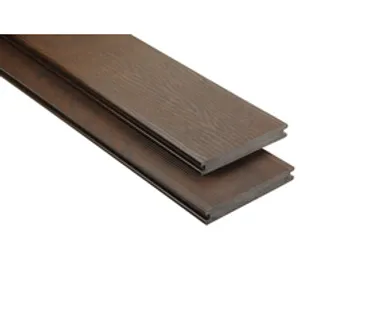 Kovalex Terrassendielen WPC massiv kastanienbraun mattiert strukturiert 20 x 145 mm 0