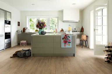 EGGER Klick-Designboden Aquadura Hybridboden EDF164 Elva Eiche braun 0