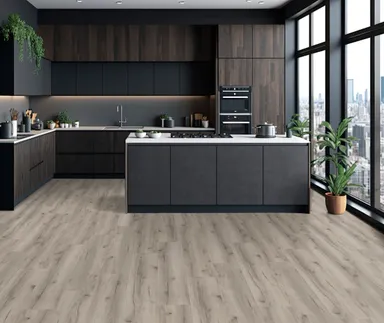 tilo Klick-Vinylboden NOVO SPA Eiche Dolomit Holzoptik softsynchron Landhausdiele TwistPLUS lackiert 0