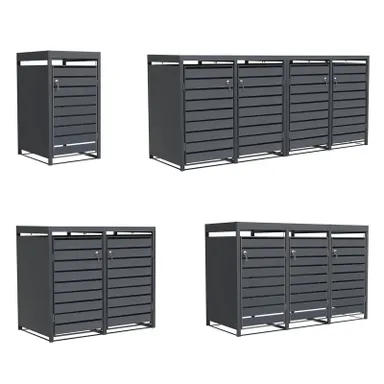 HORI Mülltonnenbox Cleanman 2 Steel 0